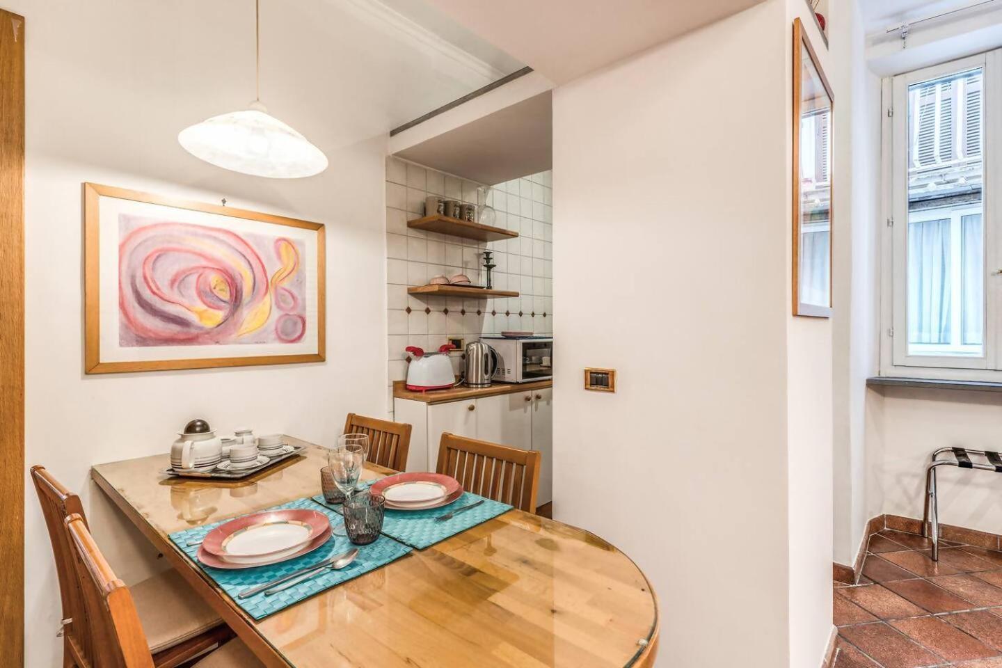 로마 Cozy Flat In Trevi Fountain 아파트 외부 사진